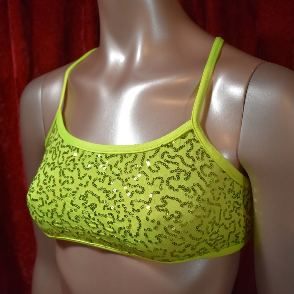 Weissman Costumes Sequin Racerback Top